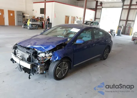 2021 Hyundai Ioniq Plug-In Hybrid Se from USA, damaged, VIN KMHC65LD5MU256281